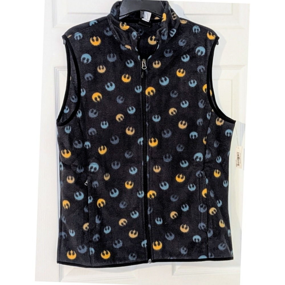 Amazon Essentials Star Wars Rebel Alliance Fleece Vest Size Medium NWT